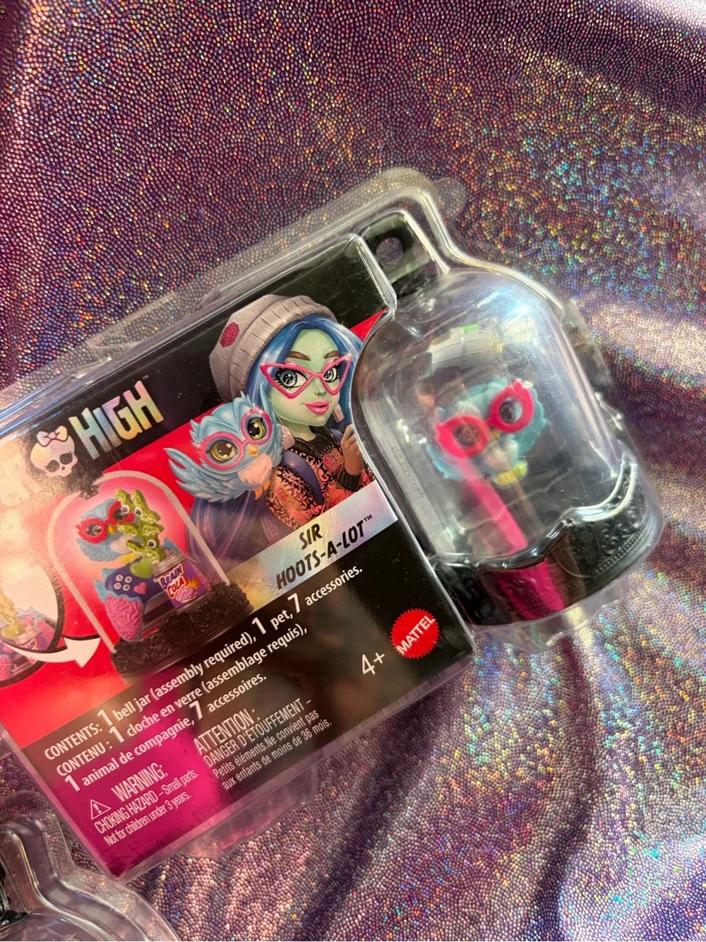 Monster High Pet Keychain Set of 5